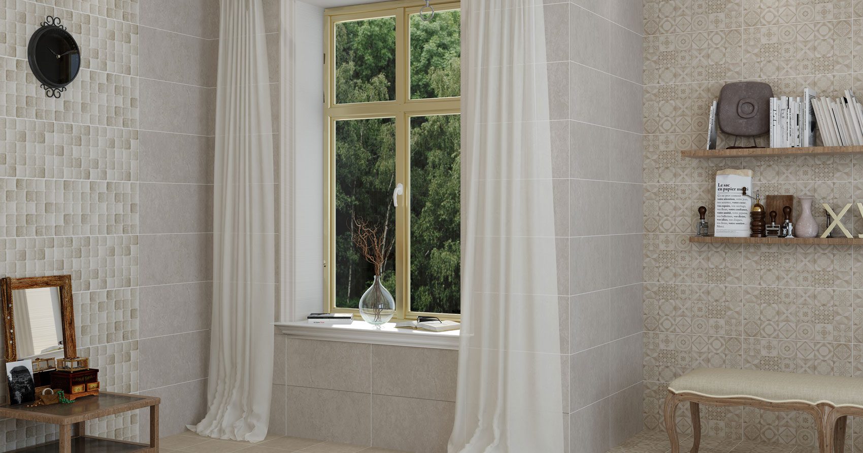 کاشی تبریز سری اطلس