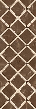 کاشی تبریز آنتیک Antique Brown Relief Decor