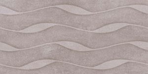 Tabriz Tile Glory Relief Dark Gray Decor