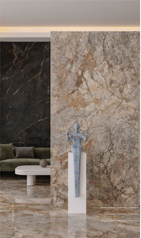 PMA Slab Hawaiian Bordeaux