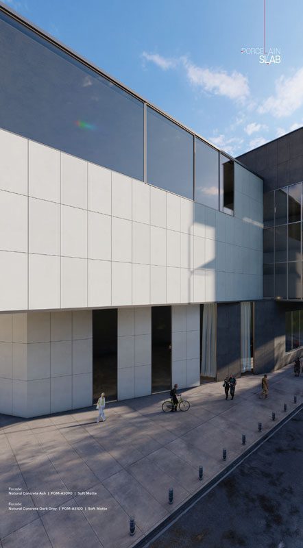 Natural Concrete Ash | FGM-A5090 | Soft Matte <br>Natural Concrete Dark Grey | FGM-A5100 | Soft Matte