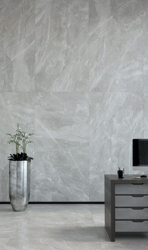 PMA Slab Elegant Grey Marble
