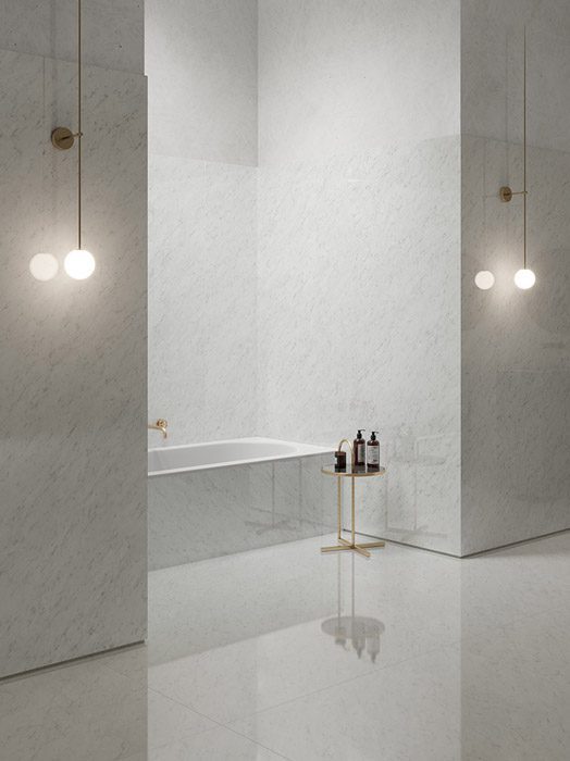 اسلب سروکوارنتا استاتوریا cero Slabs Statuario