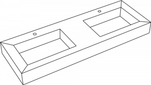 روشویی پما سرامیک Mirror