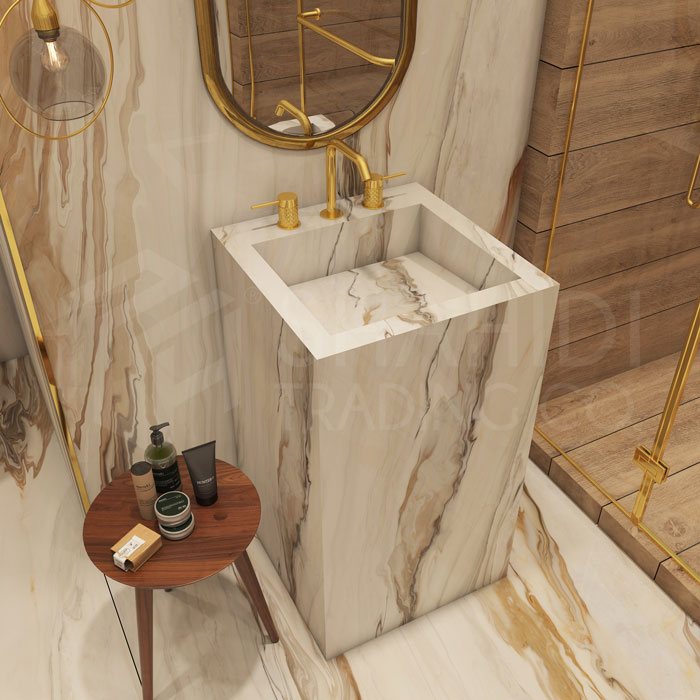 روشویی سرامیکی آنجل Angle Wash Basin