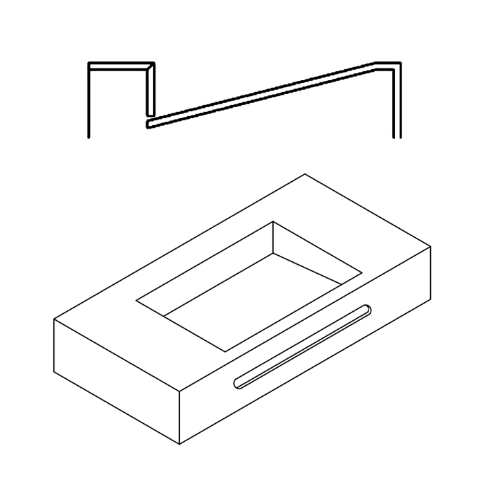 روشویی سرامیکی نوا Nova Wash Basin