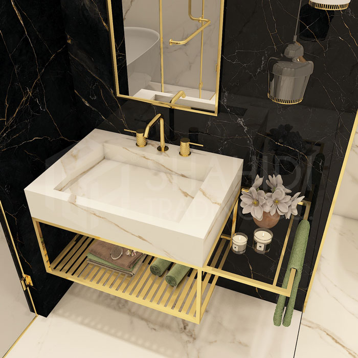 روشویی سرامیکی رزا Roza Wash Basin